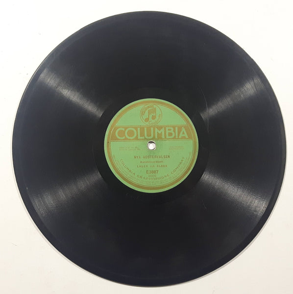 Columbia Nya Kostervalsen Handklaverduett Lager Ooh Olsen 10" Vinyl Record
