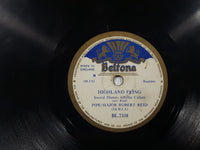 Beltona Highland Fling Sword Dance: Ghillie Calum Pipe-Major Robert Reid 10" Vinyl Record