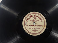 Wallis Original Ruth Wallis and Orchestra The Admiral's Daughter and The Sweater Girl 10" Vinyl Record