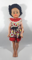 Vintage Reliable 17" Tall Rubber Toy Doll with Opening and Closing Eyes