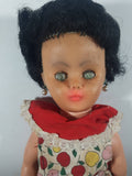 Vintage Reliable 17" Tall Rubber Toy Doll with Opening and Closing Eyes