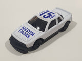 Unknown Brand "Master Racing" White Die Cast Toy Car Vehicle