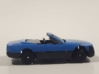 Golden Wheels Star Team Corvette Convertible Blue Die Cast Toy Car Vehicle