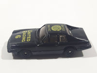 Unknown Brand "United Racing" #6 Black Die Cast Toy Car Vehicle