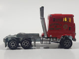 Vintage Majorette Fire Engine No. 45 District 2 Fire Dept Semi Tractor Toy Truck Die Cast 1/87 Scale #612