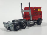 Vintage Majorette Fire Engine No. 45 District 2 Fire Dept Semi Tractor Toy Truck Die Cast 1/87 Scale #612
