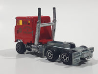 Vintage Majorette Fire Engine No. 45 District 2 Fire Dept Semi Tractor Toy Truck Die Cast 1/87 Scale #612