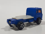 Vintage Universal Products No. M1006 Cabover Semi Truck Blue Die Cast Toy Car Vehicle Made in Hong Kong