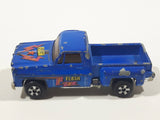 Vintage Universal Products "Flash" Chevy Stepside Truck Blue Die Cast Toy Car Vehicle Made in Hong Kong