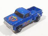 Vintage Universal Products "Flash" Chevy Stepside Truck Blue Die Cast Toy Car Vehicle Made in Hong Kong