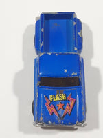 Vintage Universal Products "Flash" Chevy Stepside Truck Blue Die Cast Toy Car Vehicle Made in Hong Kong