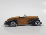 1983 Hot Wheels Auburn 852 Metalflake Gold Die Cast Toy Car Vehicle - WW - Malaysia