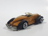 1983 Hot Wheels Auburn 852 Metalflake Gold Die Cast Toy Car Vehicle - WW - Malaysia