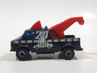 1996 Matchbox City Life Breakdown Van Black Die Cast Toy Car Vehicle