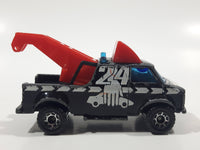1996 Matchbox City Life Breakdown Van Black Die Cast Toy Car Vehicle