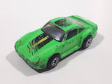 1996 1997 Matchbox Porsche 959 Fluorescent Green Die Cast Toy Car Vehicle