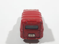 Vintage Majorette No. 230 Renault 4 L Fire Truck Red 1/55 Scale Die Cast Toy Car Vehicle
