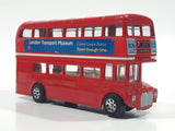 Vintage Corgi Routemaster Double Decker Bus London Transport Museum Red Die Cast Toy Car Vehicle Missing a Wheel