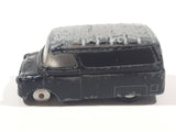 Vintage Corgi Toys Bedford C.A. Van Black Die Cast Toy Car Vehicle Made in Gt. Britan Missing Front Tires and Windshield Supports