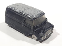 Vintage Corgi Toys Bedford C.A. Van Black Die Cast Toy Car Vehicle Made in Gt. Britan Missing Front Tires and Windshield Supports