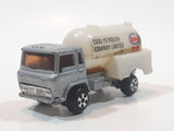 Vintage Universal Products No. M1006 Cabover Semi Tanker Petrol Truck Esso Silver Grey and White Die Cast Toy Car Vehicle Made in Hong Kong