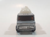 Vintage Universal Products No. M1006 Cabover Semi Tanker Petrol Truck Esso Silver Grey and White Die Cast Toy Car Vehicle Made in Hong Kong