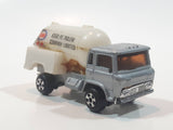 Vintage Universal Products No. M1006 Cabover Semi Tanker Petrol Truck Esso Silver Grey and White Die Cast Toy Car Vehicle Made in Hong Kong