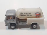 Vintage Universal Products No. M1006 Cabover Semi Tanker Petrol Truck Esso Silver Grey and White Die Cast Toy Car Vehicle Made in Hong Kong