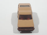 Vintage 1981 Hot Wheels Minitrek Tan Brown Die Cast Toy Car Vehicle Made in Hong Kong