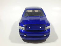 Jada Toys No. 50760-9 2003 Dodge Ram 1500 Pickup Truck Blue 1/24 Scale Die Cast Toy Car Vehicle Missing Parts