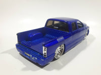 Jada Toys No. 50760-9 2003 Dodge Ram 1500 Pickup Truck Blue 1/24 Scale Die Cast Toy Car Vehicle Missing Parts