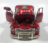 Jada Toys No. 50220-9 1951 Chevrolet Pickup Truck Red 1/24 Scale Die Cast Toy Car Vehicle Missing Parts