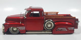 Jada Toys No. 50220-9 1951 Chevrolet Pickup Truck Red 1/24 Scale Die Cast Toy Car Vehicle Missing Parts
