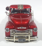 Jada Toys No. 50220-9 1951 Chevrolet Pickup Truck Red 1/24 Scale Die Cast Toy Car Vehicle Missing Parts