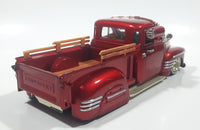 Jada Toys No. 50220-9 1951 Chevrolet Pickup Truck Red 1/24 Scale Die Cast Toy Car Vehicle Missing Parts
