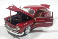 1949 Mercury Coupe Red 1/24 Scale Die Cast Toy Car Vehicle