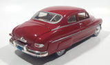 1949 Mercury Coupe Red 1/24 Scale Die Cast Toy Car Vehicle