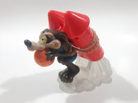 2021 McDonald's Space Jam New Legacy Looney Tunes Wiley Coyote 3 3/4" Tall Plastic Toy Figure