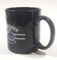 Vancouver Canucks NHL Ice Hockey Team Black Ceramic Coffee Mug