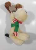 McDonald's Garfield Odie Dressed As A Reindeer 9 1/2" Tall Stuffed Character Plush Toy
