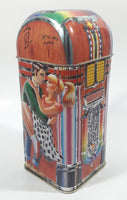 Churchill's Bill Haley & His Comets Rock Around The Clock Jukebox Music Themed 7" Tall Embossed Tin Metal Coin Bank