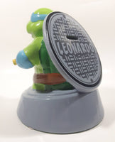 2015 FAB Starpoint Viacom TMNT Teenage Mutant Ninja Turtles Leonardo 7" Tall Ceramic Coin Bank