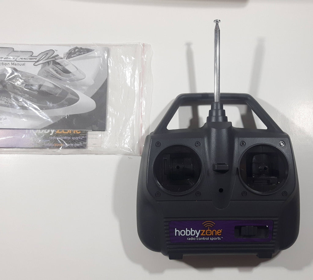 2004 Hobbyzone Zig Zag Racer 2 Red and White Plastic Remote Control Sp Treasure Valley