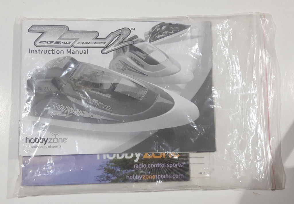 2004 Hobbyzone Zig Zag Racer 2 Red and White Plastic Remote Control Sp Treasure Valley