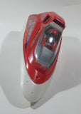 2004 Hobbyzone Zig Zag Racer 2 Red and White Plastic Remote Control Speed Boat Toy