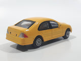 Unknown Brand C4 Sedan Yellow Die Cast Toy Car Vehicle