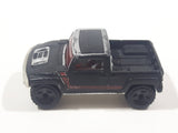 2005 Hot Wheels Hummer H3T Truck Flat Black Die Cast Toy Car Vehicle