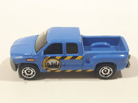 2013 Matchbox MBX City 1999 Chevrolet Silverado Truck Blue Die Cast Toy Car Vehicle