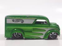 2006 Hot Wheels Classic Series 2 Dairy Delivery Truck Spectraflame Green Die Cast Toy Car Vehicle