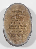 Vintage Very Early Yardley's Old English Lavender Solidified Brilliantine Oval Soap Tin